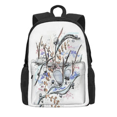 Water Treasures Backpacks Men's & Women's Plain Bag