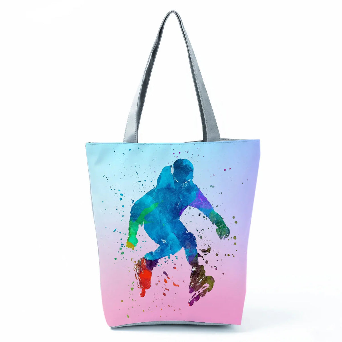 Ballet Dancer Art Print Women Handbag Gymnast Tote Gift Travel Shoulder Bag