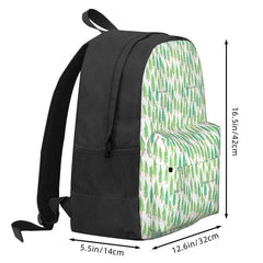 Watercolor Christmas Trees Backpacks Men's Backpacks Bags For Women