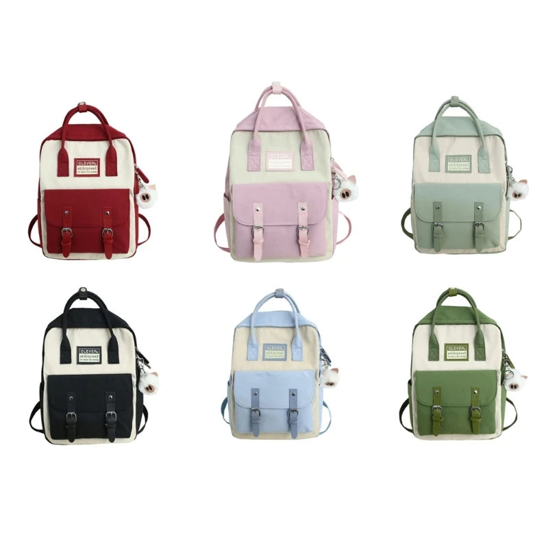 Waterproof Vintage Backpack for Women College Travel Daypack