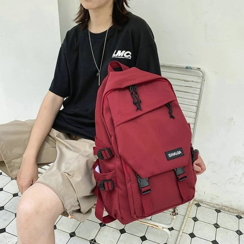 Waterproof Bookbag College High School Bags for Boys Girls Lightweight Travel Ru