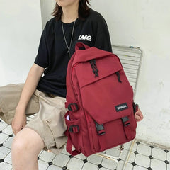 Waterproof Bookbag College High School Bags for Boys Girls Lightweight Travel Ru