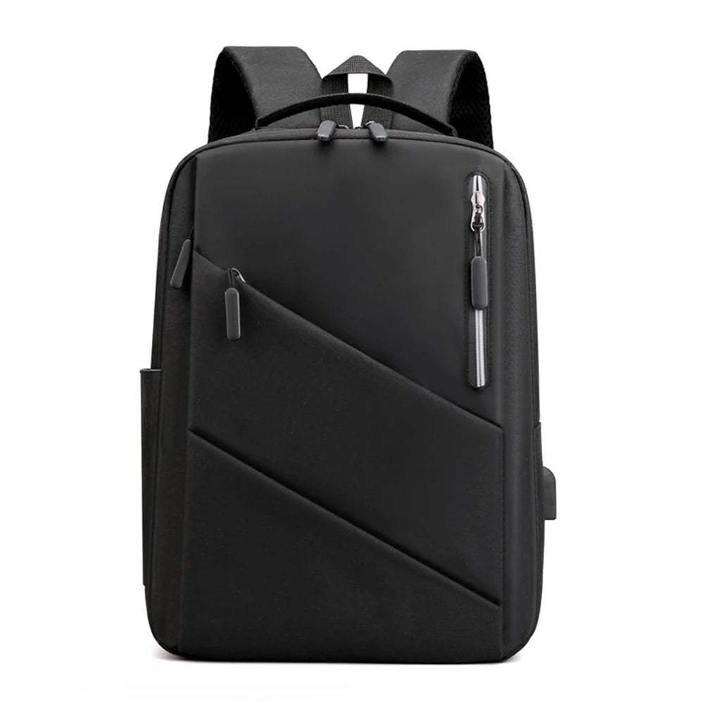 Waterproof Business Backpack Men Reflective Stylish Backpacks USB Charging Bag