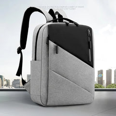 Waterproof Business Backpack Men Reflective Stylish Backpacks USB Charging Bag