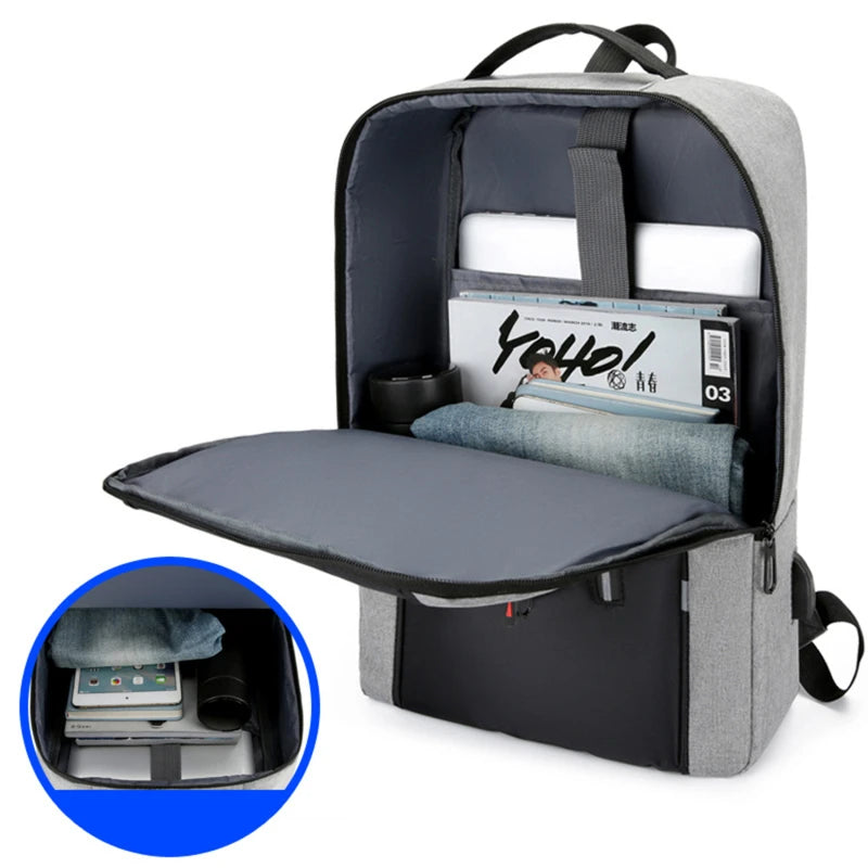 Waterproof Business Backpack Men School Laptop Bagpack