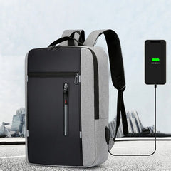 Waterproof Business Backpack Men USB School Backpacks 15.6 Inch Laptop