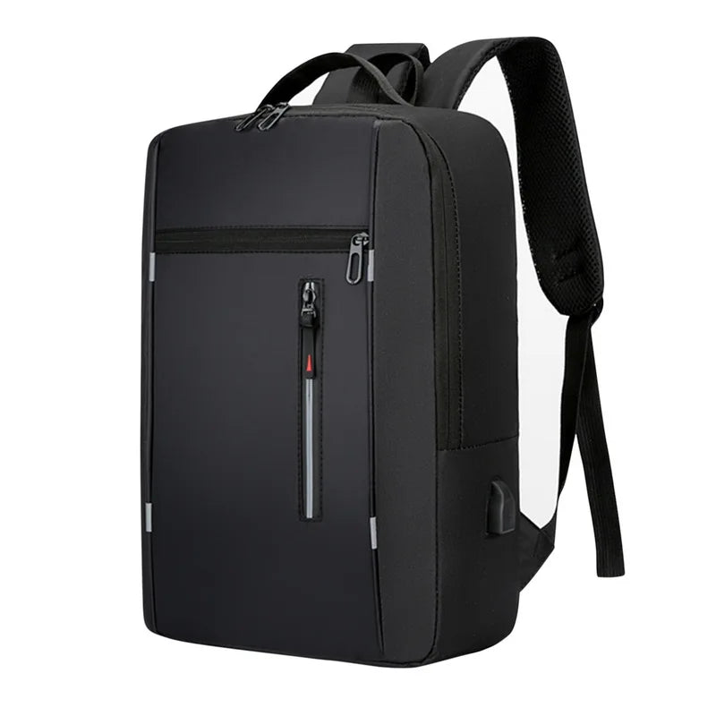 Waterproof Business Backpack Men USB School Backpacks 15.6 Inch Large Capacity B