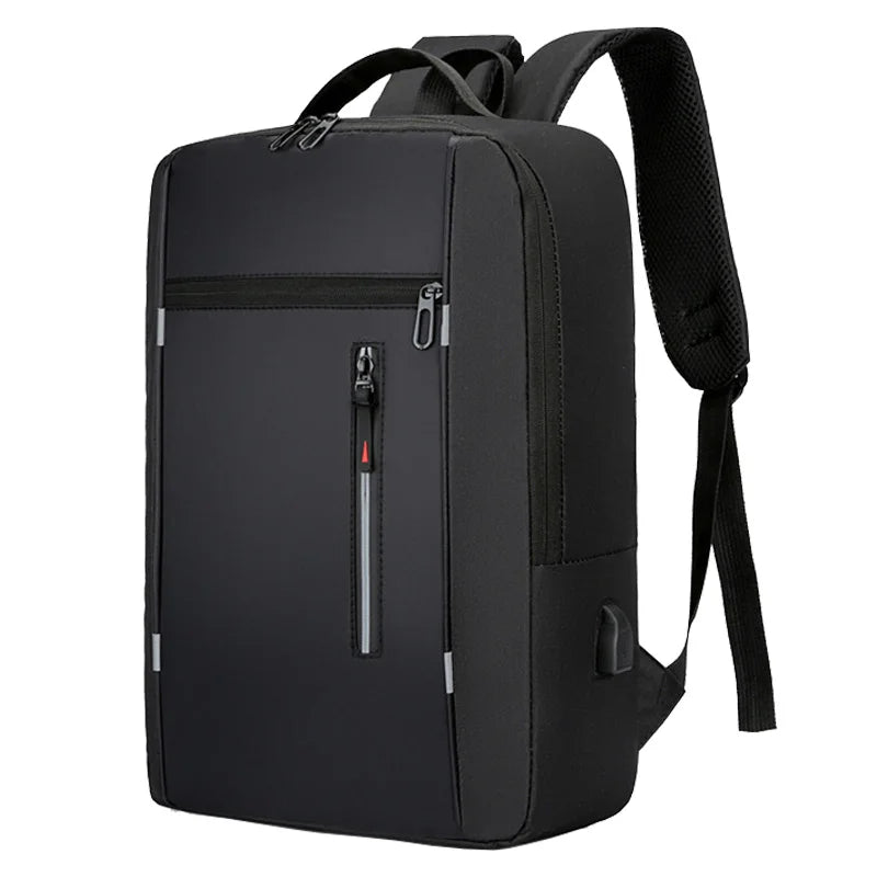 Waterproof Business Backpack Men USB School Backpacks 15.6 In.