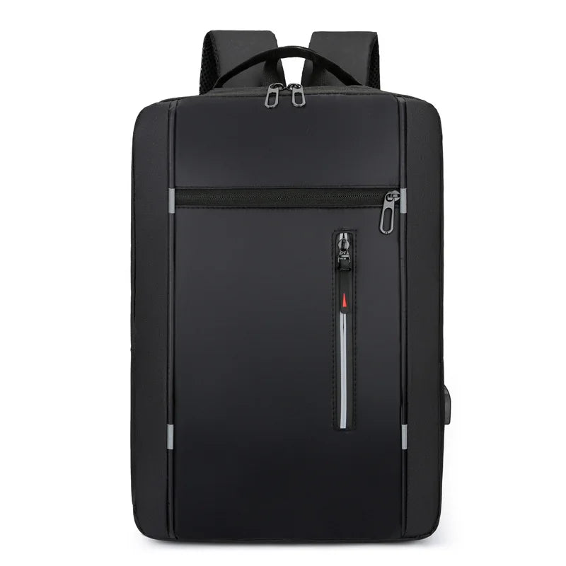 Waterproof Business Backpack Men USB School Backpacks 15.6 In.