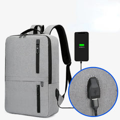 Waterproof Business Backpack Men with USB School Laptop