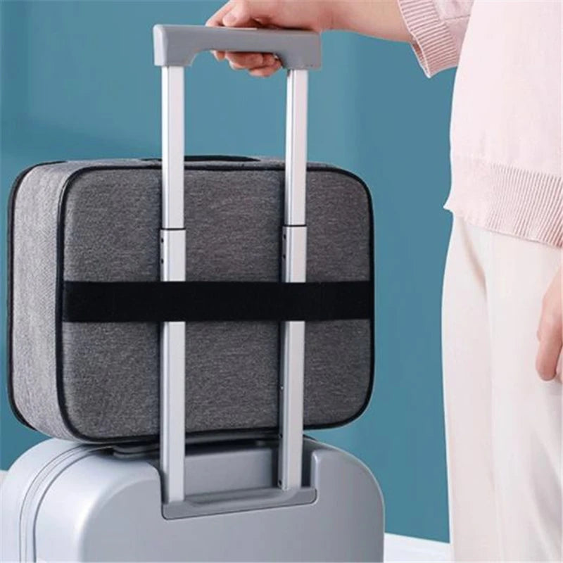 Waterproof Business Briefcase Bag Oxford Document Storage