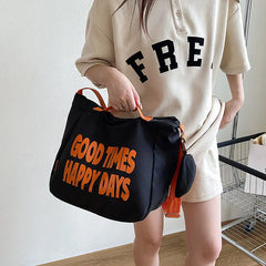 Waterproof Canvas Crossbody Bags for Women Handbags Shoulder Bag Pouch Ladies