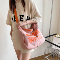 Waterproof Canvas Crossbody Bags for Women Handbags Shoulder Bag Pouch Ladies