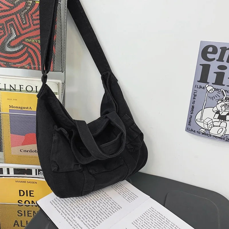 Waterproof Canvas Shoulder Bags for Women