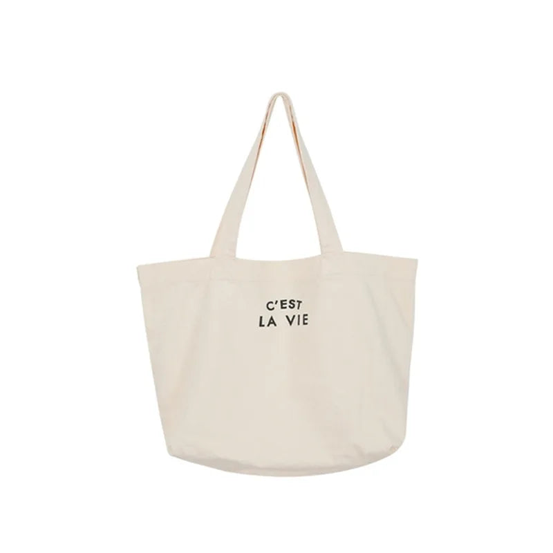 Waterproof Canvas Women's Shoulder Bags Ladies Handbags