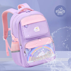 Waterproof Child Printing Backpacks Girl School Bags Kindergarten