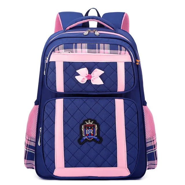 Waterproof Girls School Backpacks Kids Book Bag