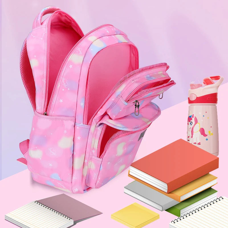 Waterproof Children Schoolbag Primary School Backpack for Girls