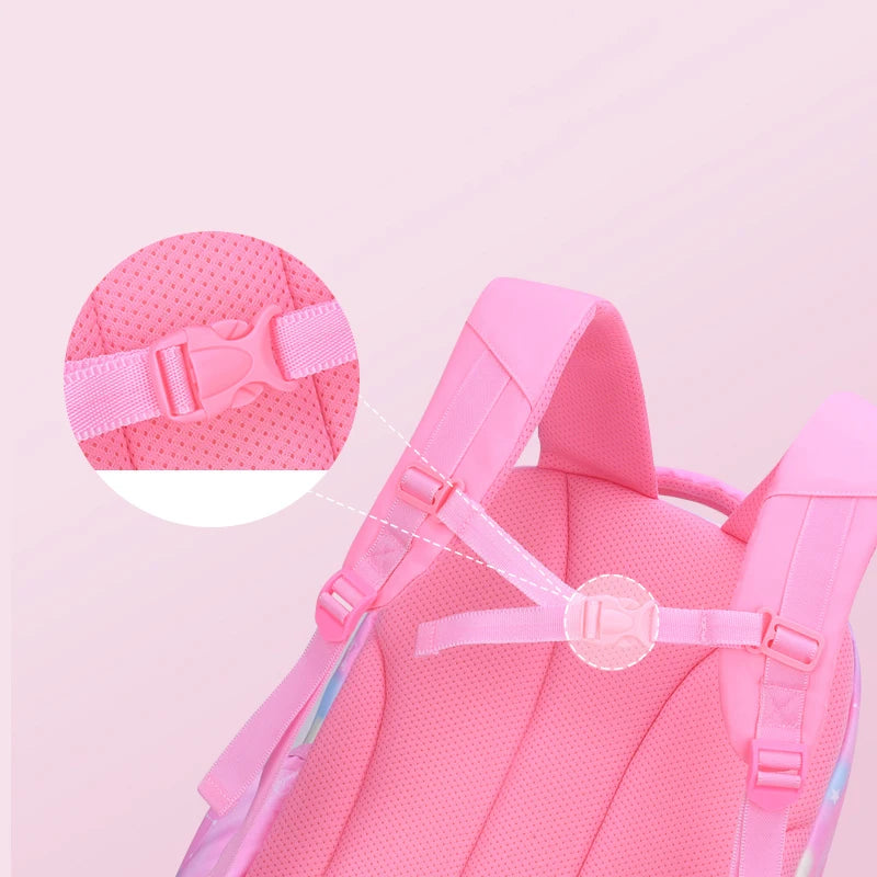 Waterproof Children Schoolbag Primary School Backpack for Girls