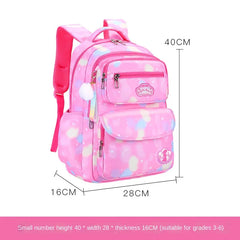 Waterproof Children Schoolbag Primary School Backpack for Girls