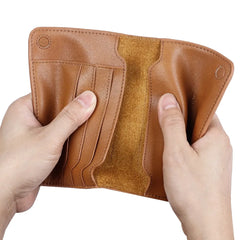 Waterproof Family Leather Case Passport Cover Passport Holder