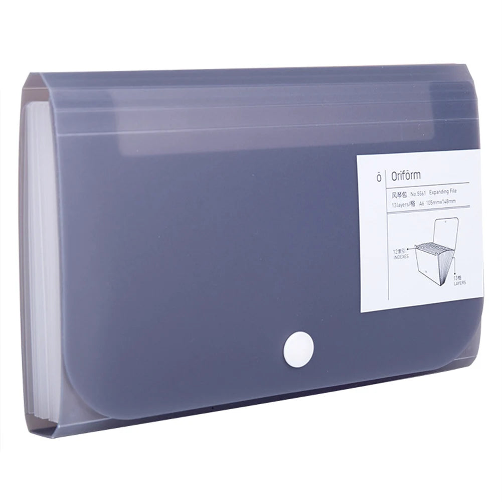 Waterproof File Bag Organizer Large Capacity Document Pouch