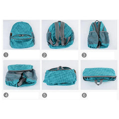 Waterproof Foldable Sport Backpack Adult Child Camping Double Shoulder Bag