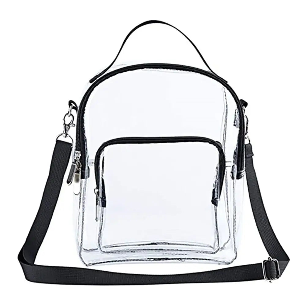 Waterproof Stadium Approved Clear Backpack Crossbody Bag