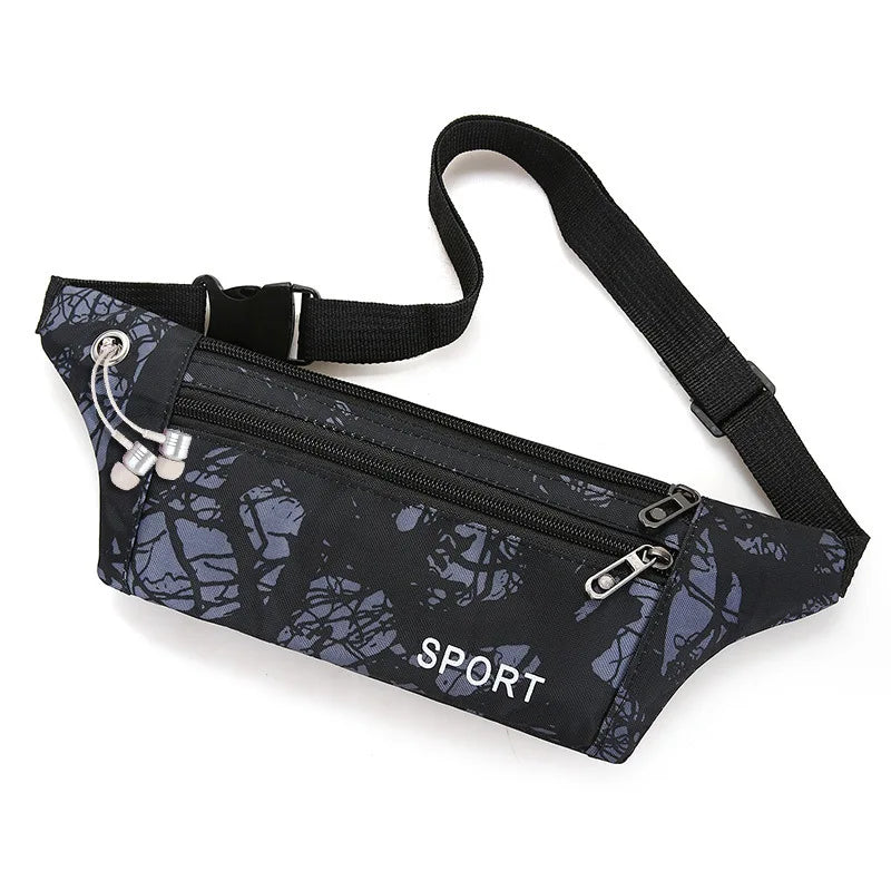 Waterproof Waist Bag Fanny Pack Outdoor Sports Crossbody Bag