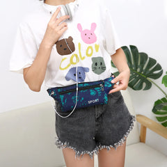 Waterproof Waist Bag Fanny Pack Outdoor Sports Crossbody Bag
