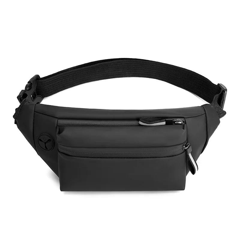 Waterproof Man Waist Bag Fanny Pack Chest Pack Outdoor Sports Crossbody Bag
