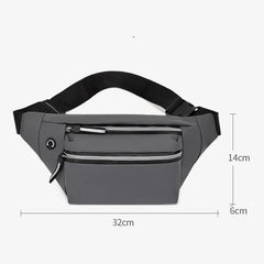 Waterproof Man Waist Bag Chest Pack Crossbody Outdoor Sports