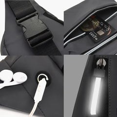 Waterproof Man waist bag Chest Pack for Outdoor Sports