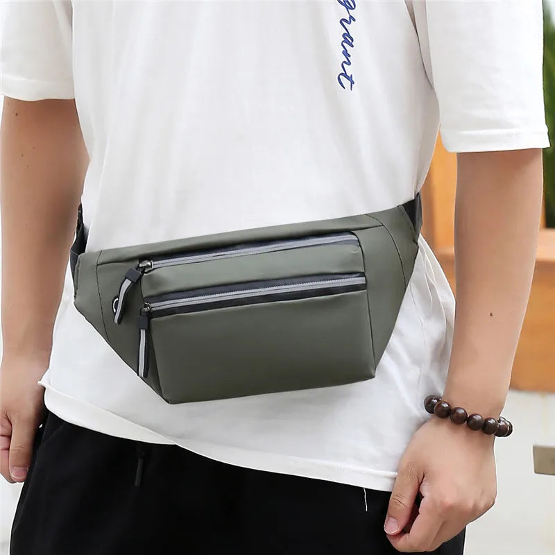 Waterproof Waist Bag Chest Pack Outdoor Sports Crossbody