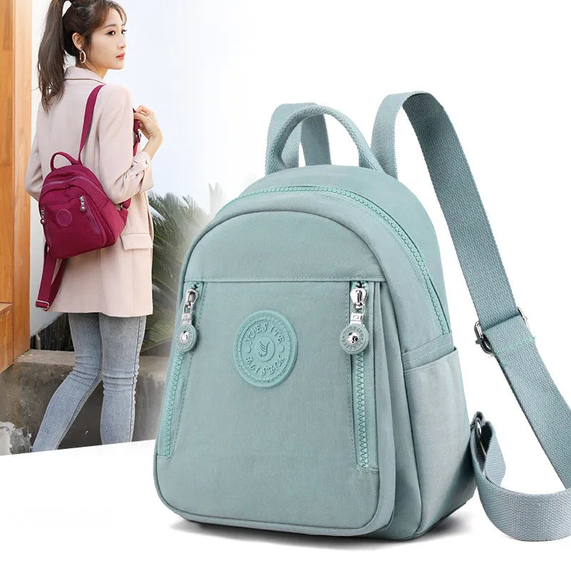 Waterproof Nylon Backpack 20201 Women Backpack Shoulder Bag Small
