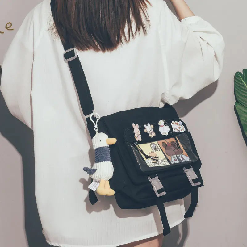 Women's Waterproof Nylon Crossbody Bag