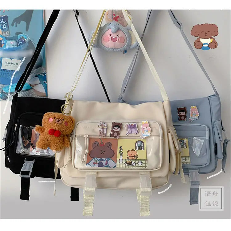 Women's Waterproof Nylon Crossbody Bag