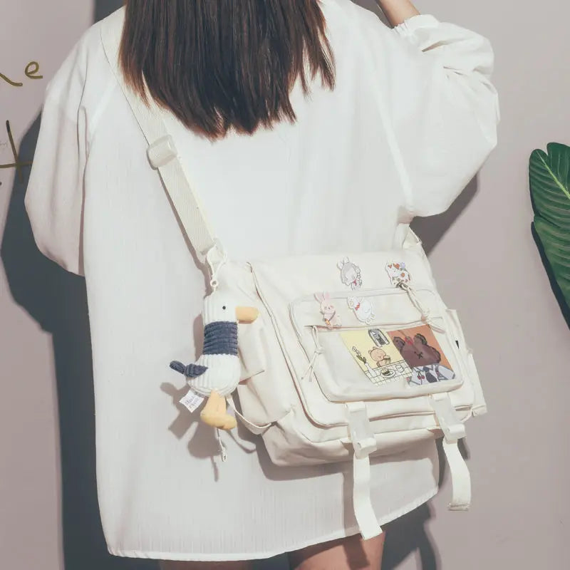 Women's Waterproof Nylon Crossbody Bag