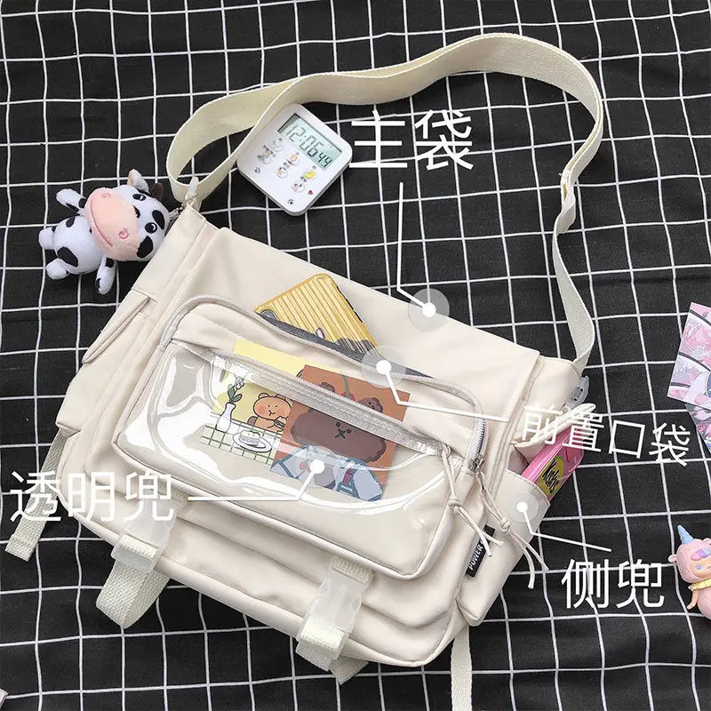 Women's Waterproof Nylon Crossbody Bag