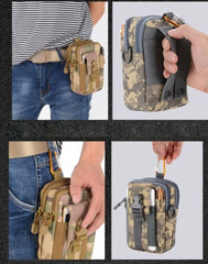 Waterproof Men Fanny Pack Military Waist Bag