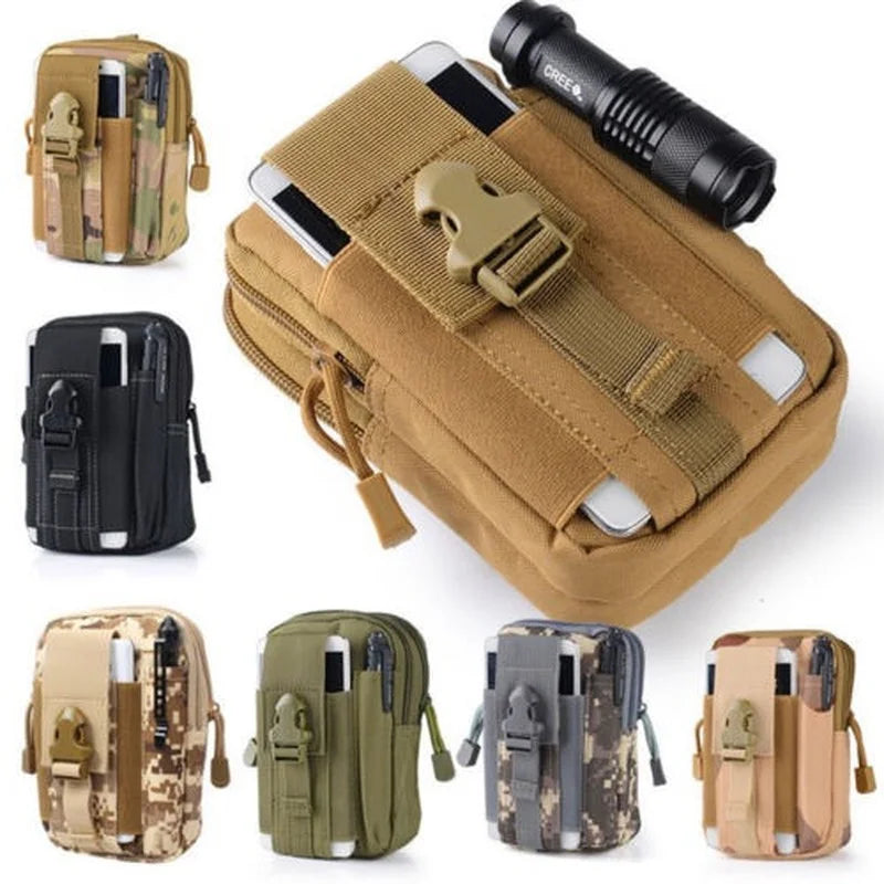 Waterproof Men Fanny Pack Military Waist Bag