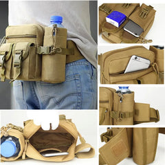 Waterproof Nylon Men Fanny Pack Tactical Military Army Waist Bag