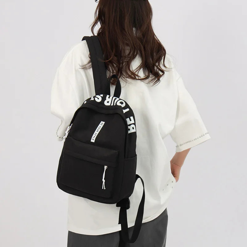 Waterproof Nylon Backpack for Teenagers