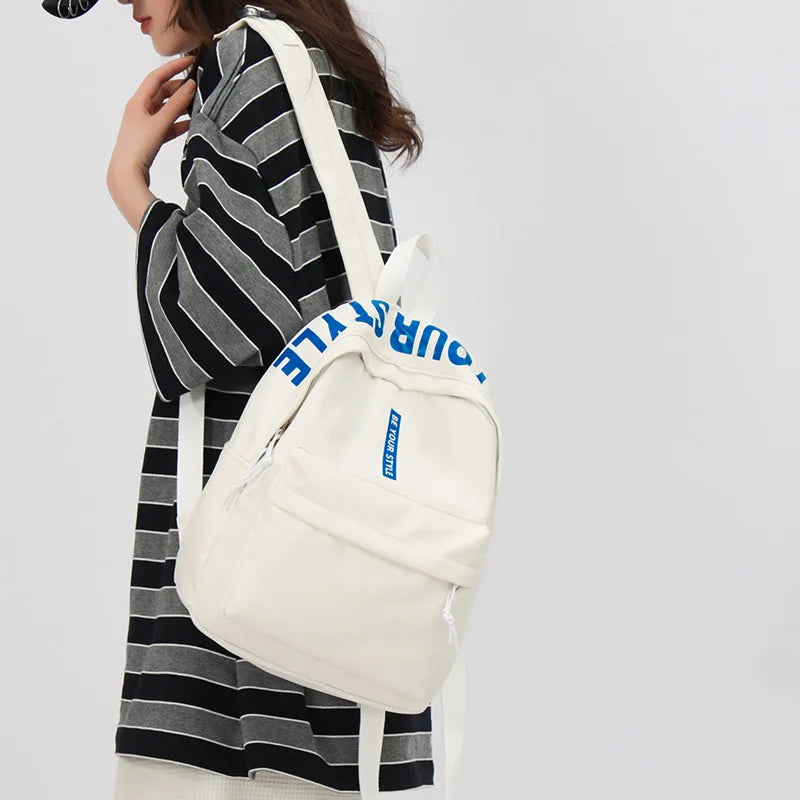 Waterproof Nylon Backpack for Teenagers
