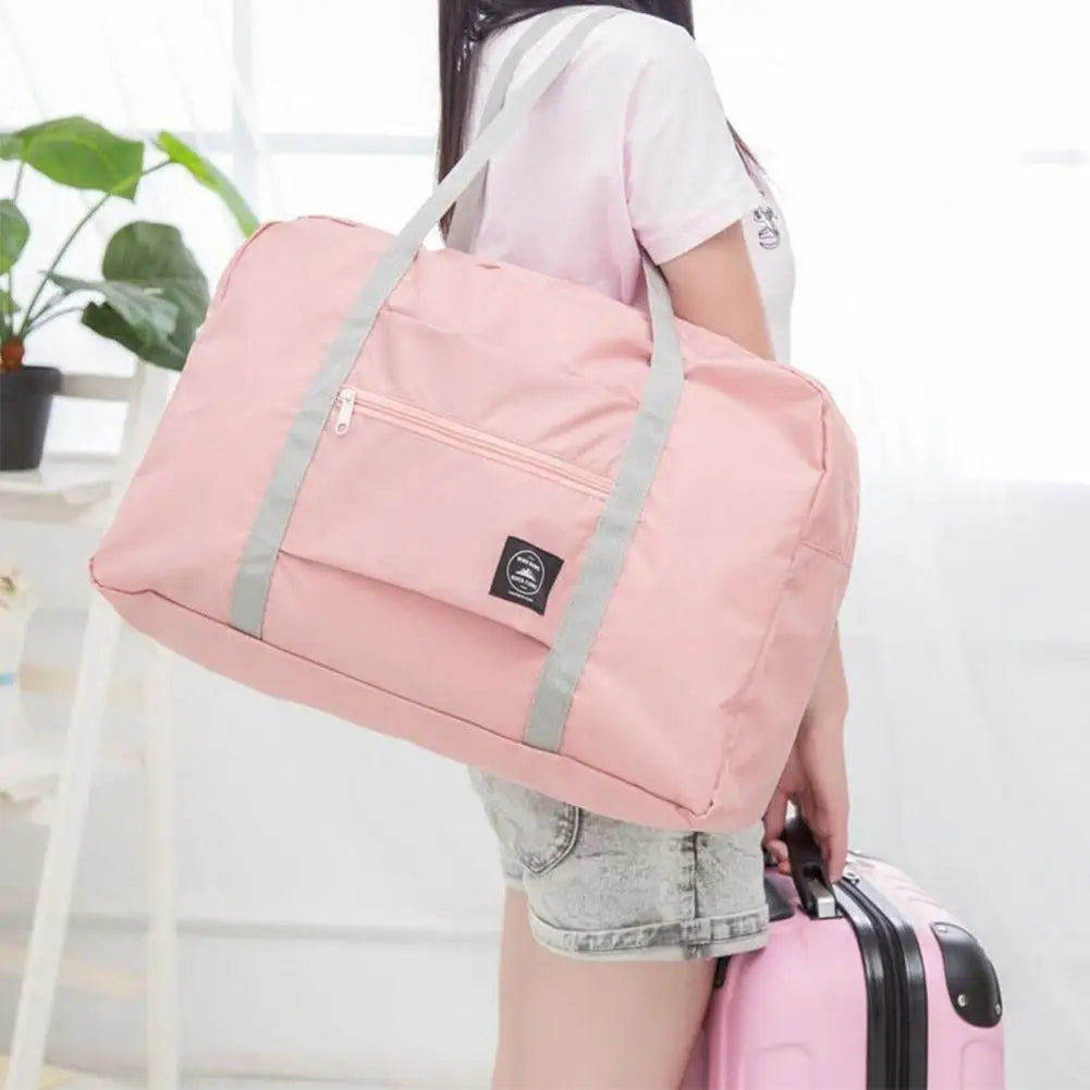 Waterproof Nylon Travel Bag Large Capacity Duffle Organizer Luggage