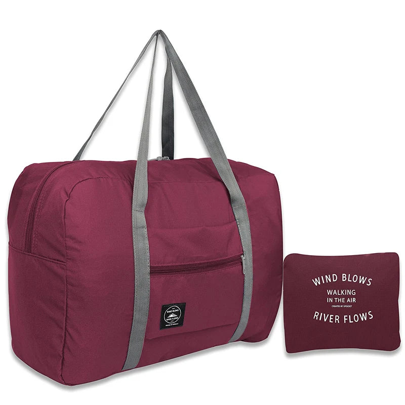 Large Capacity Waterproof Nylon Travel Bag Organizer