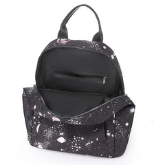 Waterproof Printed Travel Backpack for Teenagers Girls