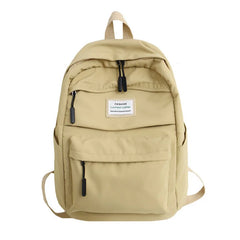 Waterproof Nylon Women Backpack Female Large Capacity High Schoolbag