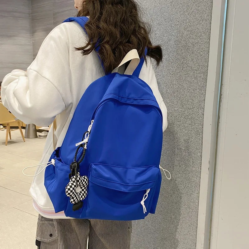 Waterproof Nylon Women Backpack & Travel Bag Set