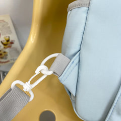 Waterproof Nylon Women Backpack Zipper School Bags For Teenagers
